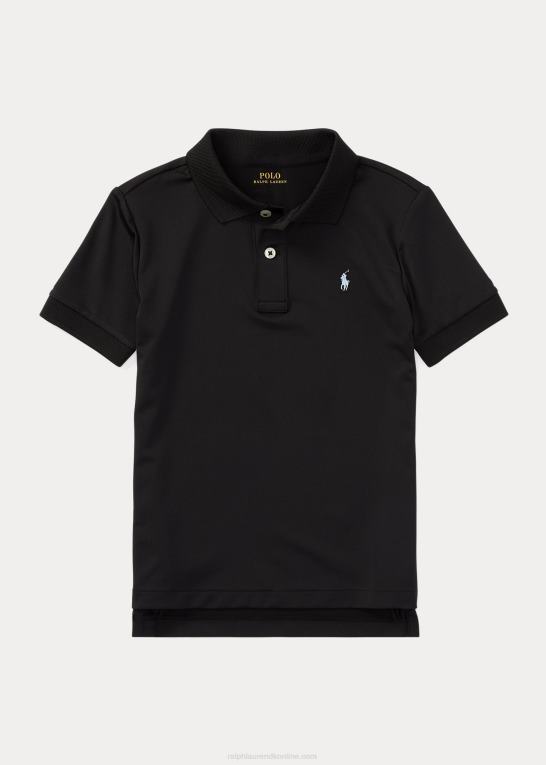 sort børn Ralph Lauren ydeevne jersey poloshirt Z426B5943