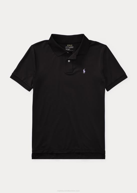 sort børn Ralph Lauren ydeevne jersey poloshirt Z426B6314