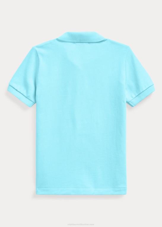 turkis nova børn Ralph Lauren den ikoniske mesh poloshirt Z426B5679