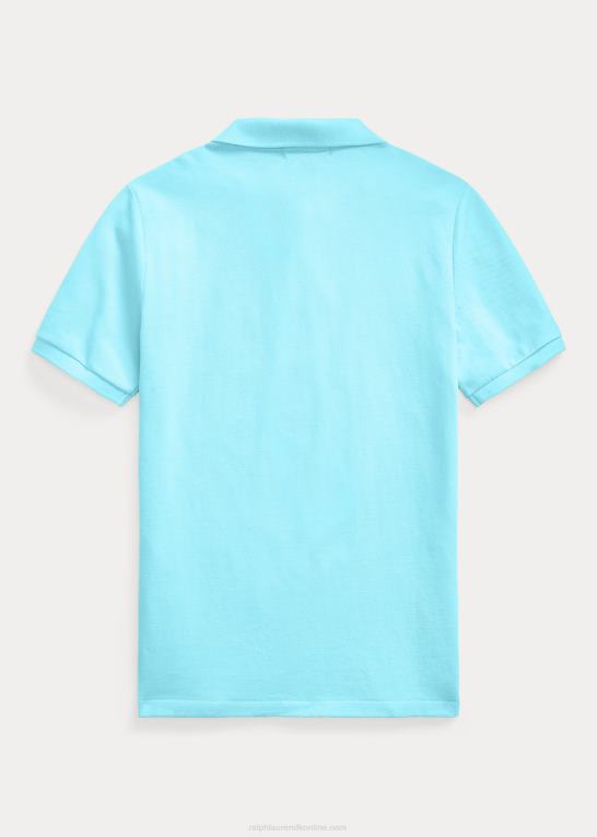 turkis nova børn Ralph Lauren den ikoniske mesh poloshirt Z426B6023