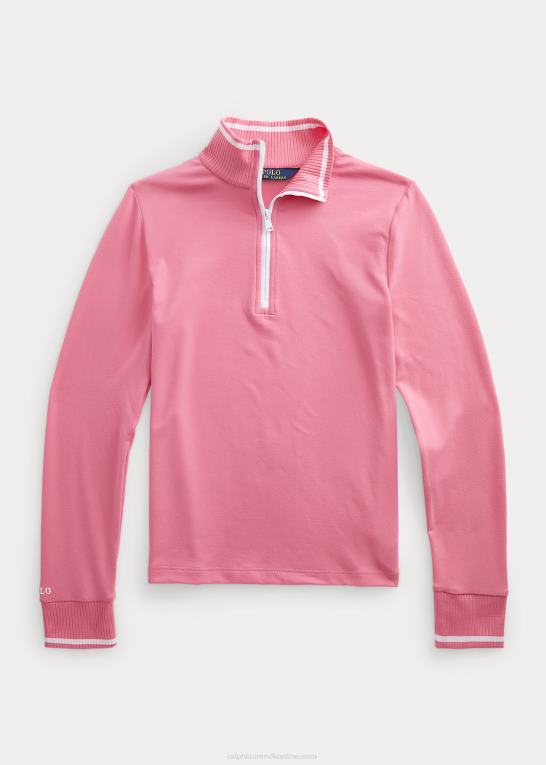 børn Ralph Lauren performance jersey pullover med kvart lynlås Z426B7231