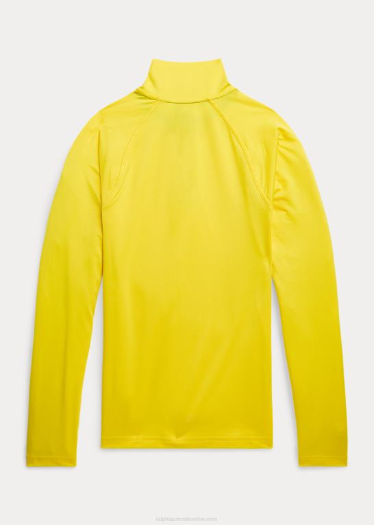 citronknus børn Ralph Lauren performance jersey pullover med kvart lynlås Z426B9825