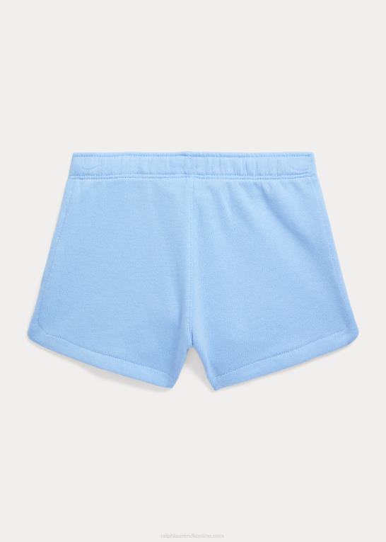 baby Blå børn Ralph Lauren stort pony logo frotté kort Z426B6802