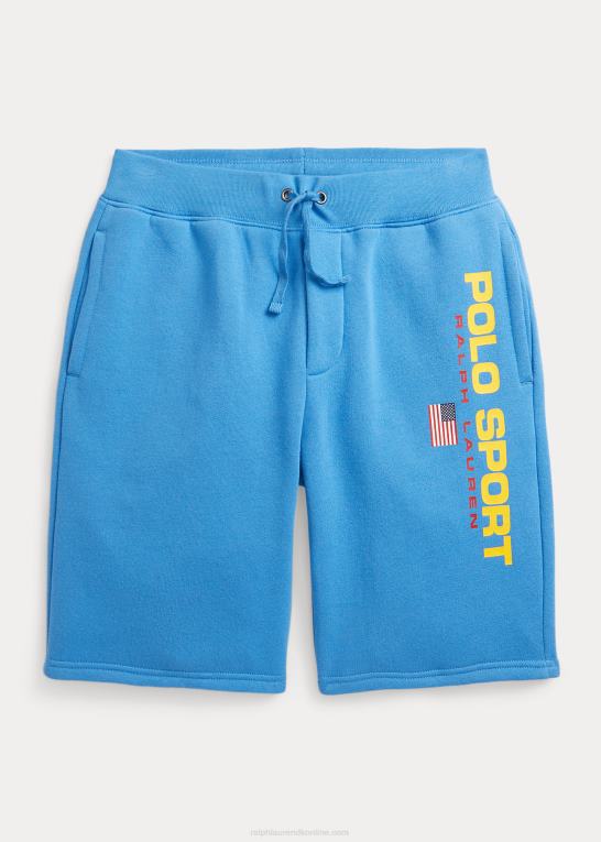 blå bane børn Ralph Lauren polo sport fleece short Z426B6144