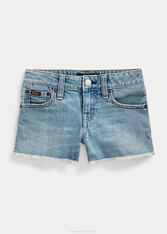 cardell vask børn Ralph Lauren flosset bomuld denim short Z426B6886