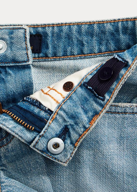 cardell vask børn Ralph Lauren flosset bomuld denim short Z426B6886