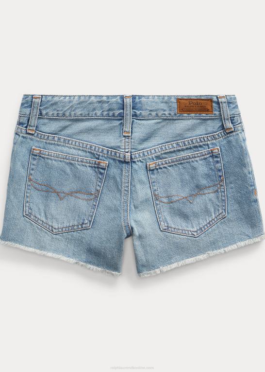 cardell vask børn Ralph Lauren flosset bomuld denim short Z426B6974