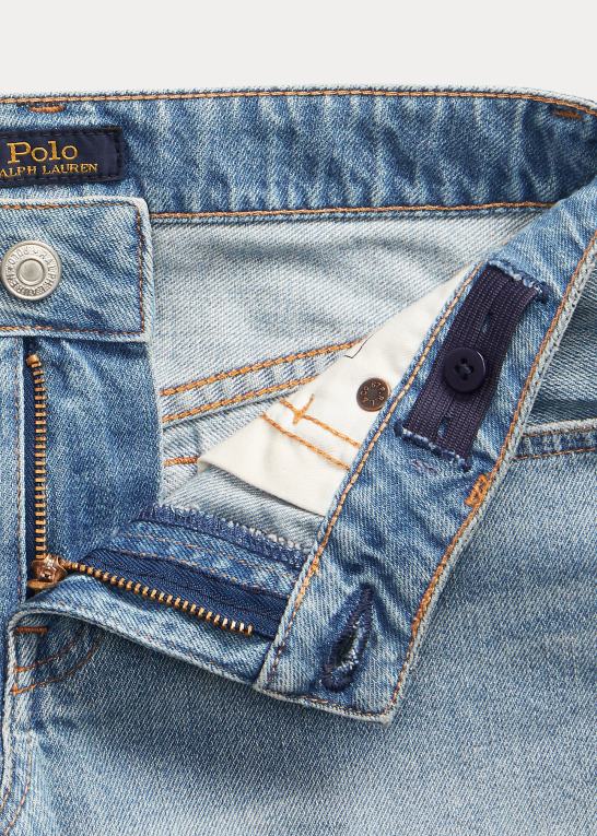 cardell vask børn Ralph Lauren flosset bomuld denim short Z426B6974