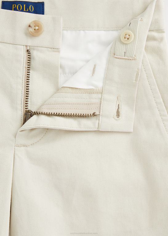 grundlæggende sand børn Ralph Lauren lige fit stretch chino short Z426B5879