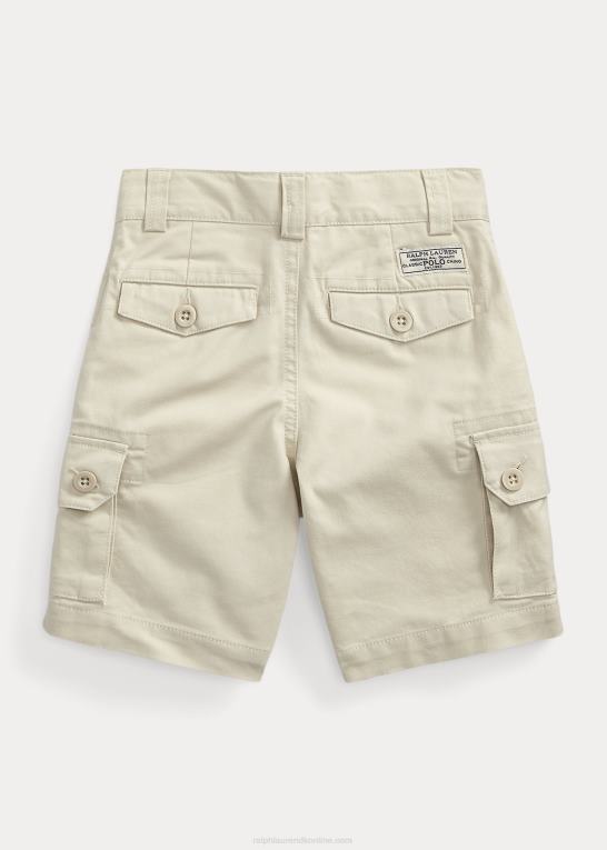 grundlæggende sand børn Ralph Lauren stræk twill last kort Z426B5881