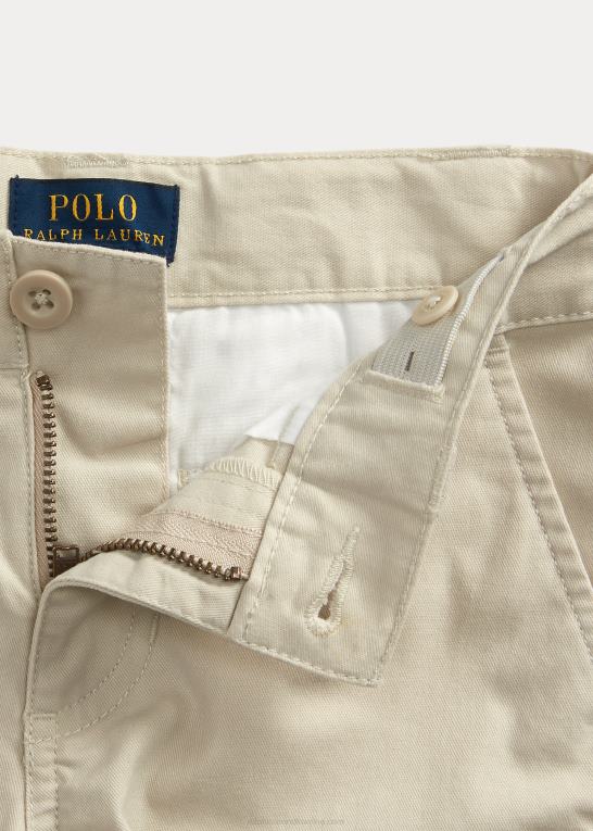 grundlæggende sand børn Ralph Lauren stræk twill last kort Z426B5881