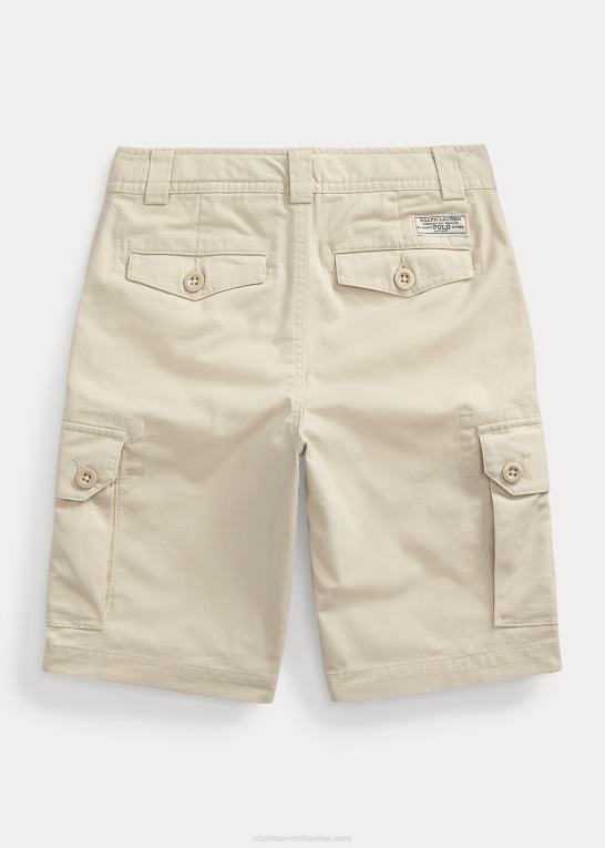 grundlæggende sand børn Ralph Lauren stræk twill last kort Z426B6263