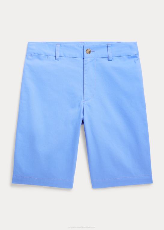 havneø blå børn Ralph Lauren lige pasform flex abrasion twill kort Z426B5645