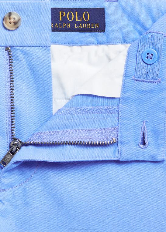 havneø blå børn Ralph Lauren lige pasform flex abrasion twill kort Z426B5645