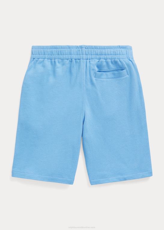 havneø blå børn Ralph Lauren logo spa frotté kort Z426B5990