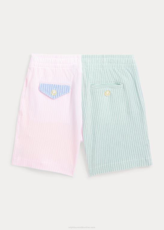 havneøen blå multi børn Ralph Lauren polo prepster strik oxford sjov short Z426B5783