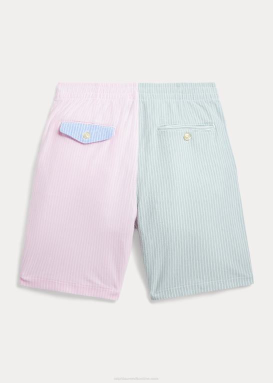 havneøen blå multi børn Ralph Lauren polo prepster strik oxford sjov short Z426B6001