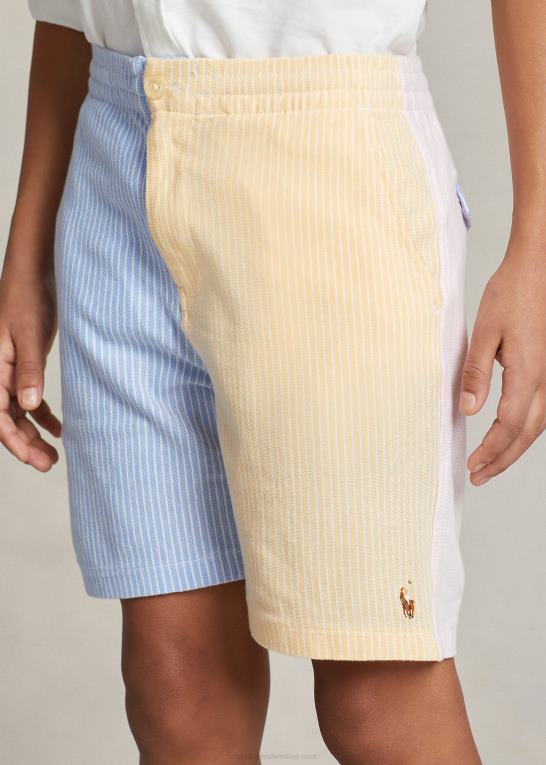 havneøen blå multi børn Ralph Lauren polo prepster strik oxford sjov short Z426B6001