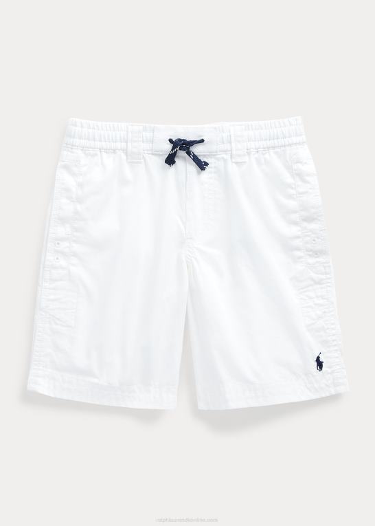 hvid børn Ralph Lauren kort chinosnøre Z426B5627