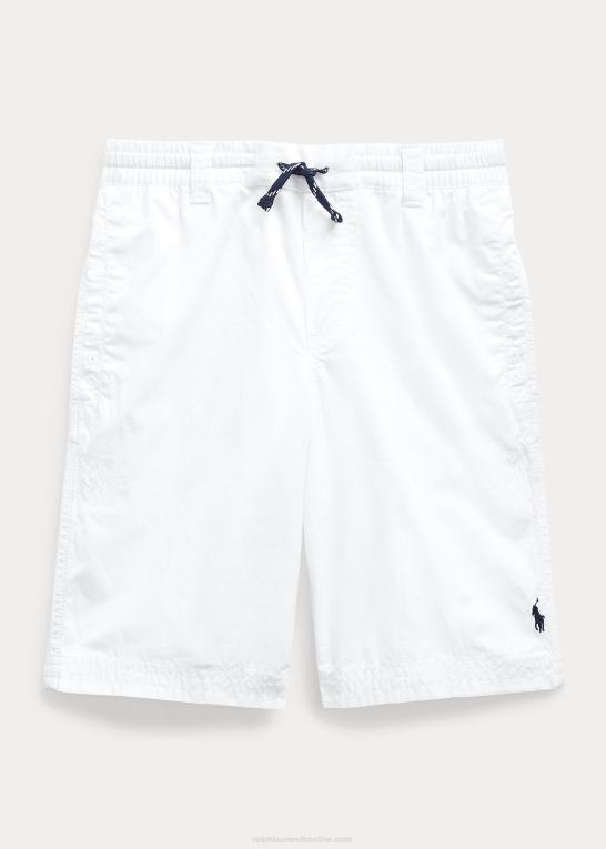 hvid børn Ralph Lauren kort chinosnøre Z426B5641