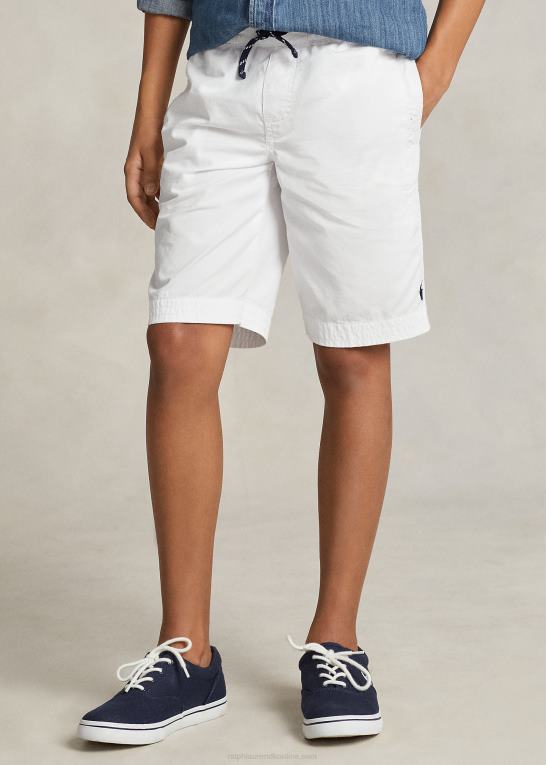 hvid børn Ralph Lauren kort chinosnøre Z426B5641