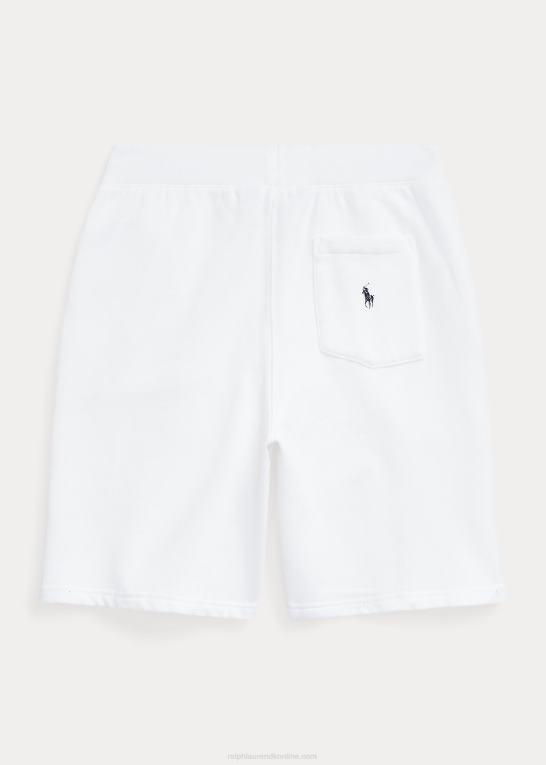 hvid børn Ralph Lauren logo fleece kort Z426B6104
