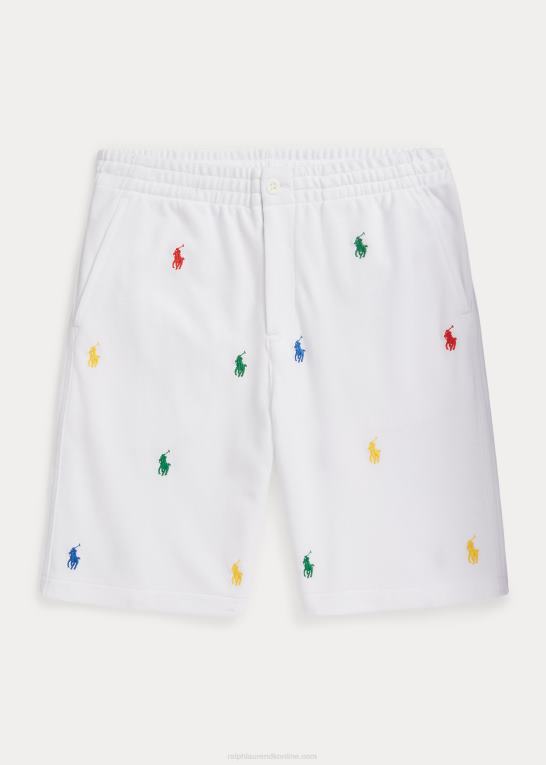 hvid børn Ralph Lauren polo prepster bomuldsnetkort Z426B5995