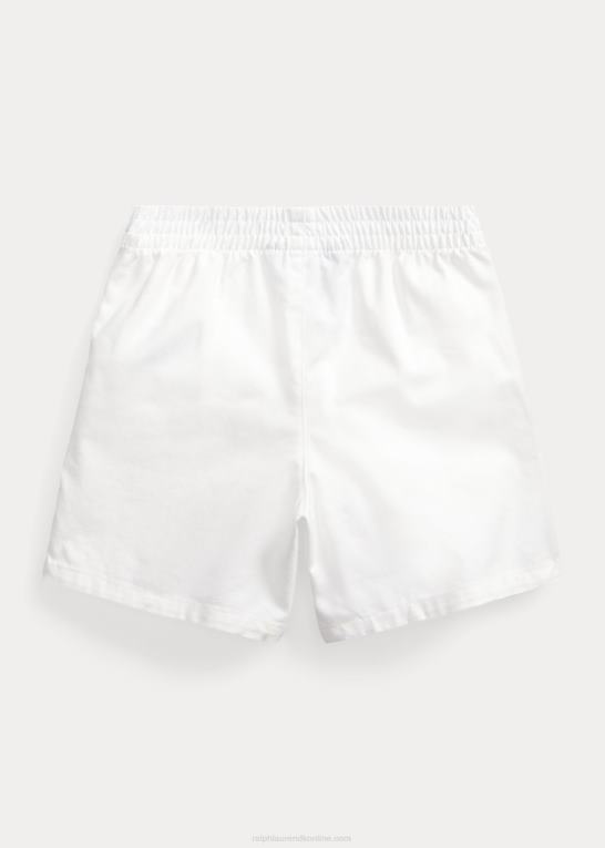hvid børn Ralph Lauren stræk chino kort Z426B5885