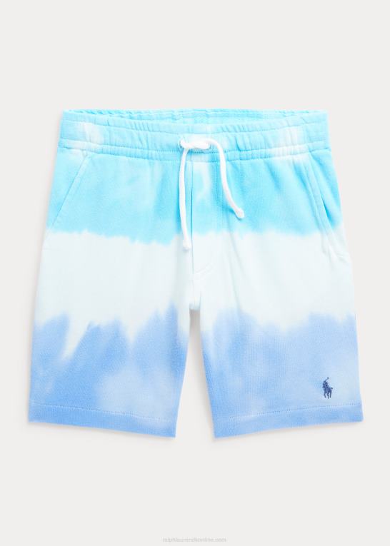 island aqua tie dye børn Ralph Lauren tie-dye spa frotté kort Z426B5740