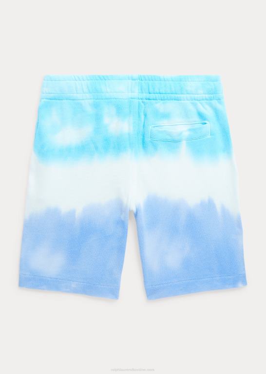 island aqua tie dye børn Ralph Lauren tie-dye spa frotté kort Z426B5740
