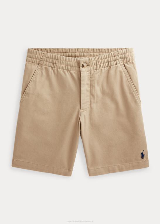kaki bakke børn Ralph Lauren polo prepster flex abrasion twill kort Z426B6013