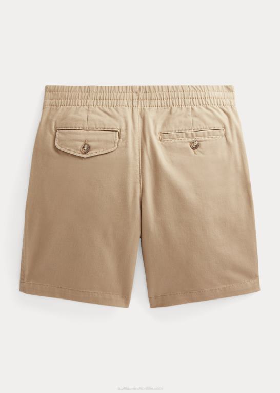 kaki bakke børn Ralph Lauren polo prepster flex abrasion twill kort Z426B6013