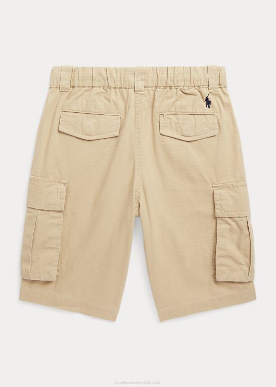 klassisk kaki børn Ralph Lauren bomuld ripstop cargo kort Z426B9821