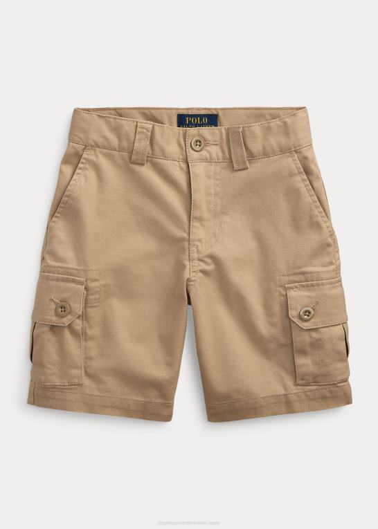 klassisk kaki børn Ralph Lauren stræk twill last kort Z426B5882