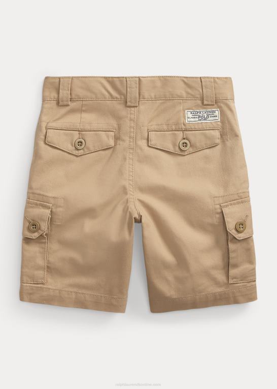 klassisk kaki børn Ralph Lauren stræk twill last kort Z426B5882