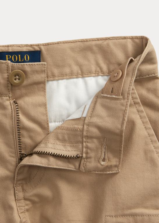 klassisk kaki børn Ralph Lauren stræk twill last kort Z426B5882