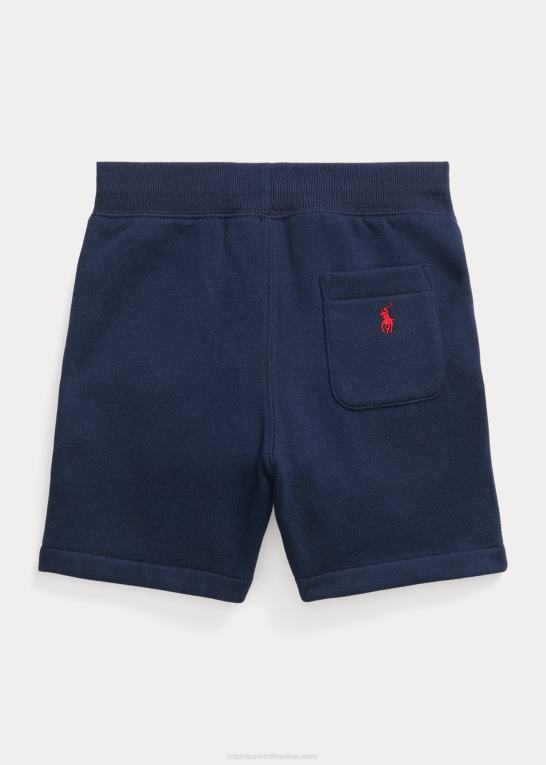 krydstogtflåde børn Ralph Lauren logo fleece kort Z426B5846