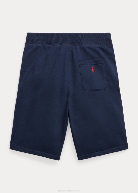 krydstogtflåde børn Ralph Lauren logo fleece kort Z426B6221