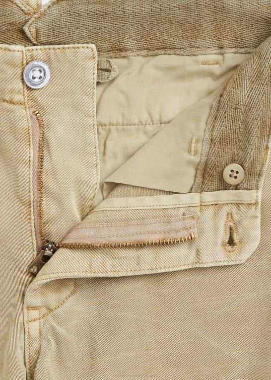kystbeige børn Ralph Lauren bomuldstwill kort Z426B6114