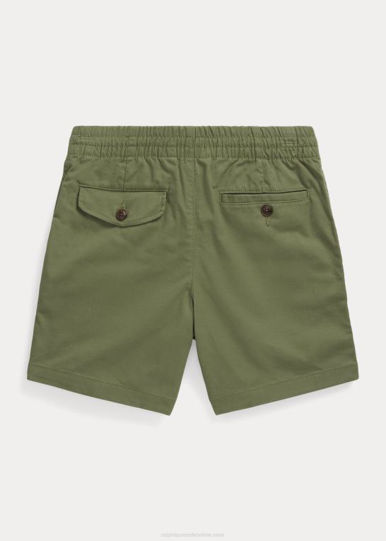 last grøn børn Ralph Lauren polo prepster flex abrasion twill kort Z426B6014