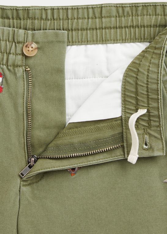 mørk salvie børn Ralph Lauren polo prepster bomuld chino short Z426B6145