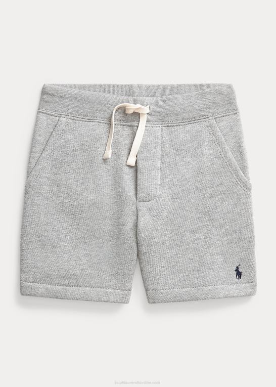 mørk sportslyng børn Ralph Lauren fleece snøre kort Z426B5842
