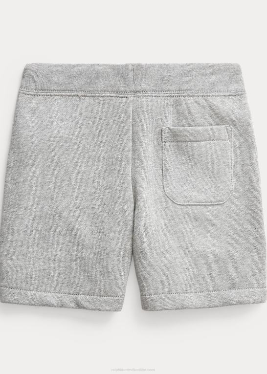 mørk sportslyng børn Ralph Lauren fleece snøre kort Z426B5842