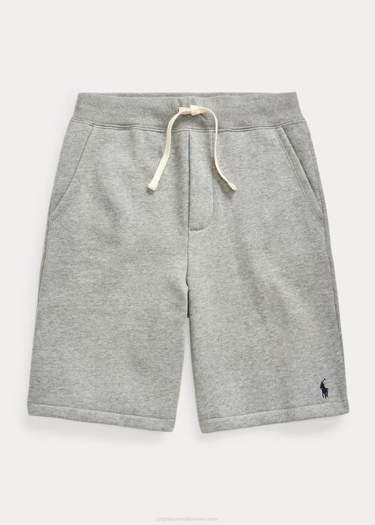 mørk sportslyng børn Ralph Lauren fleece snøre kort Z426B6197
