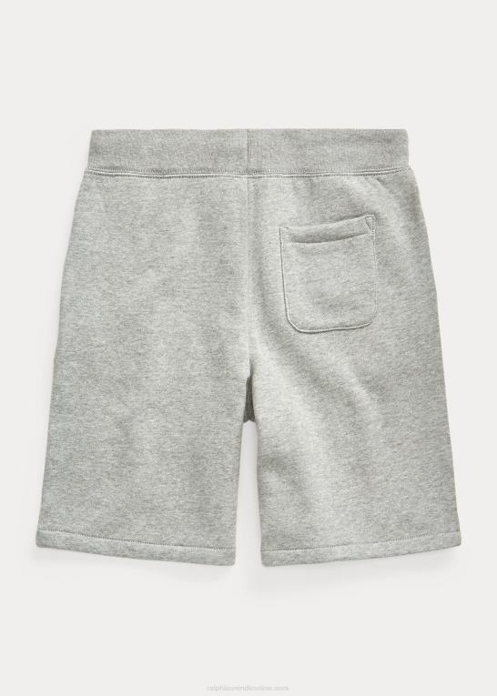 mørk sportslyng børn Ralph Lauren fleece snøre kort Z426B6197