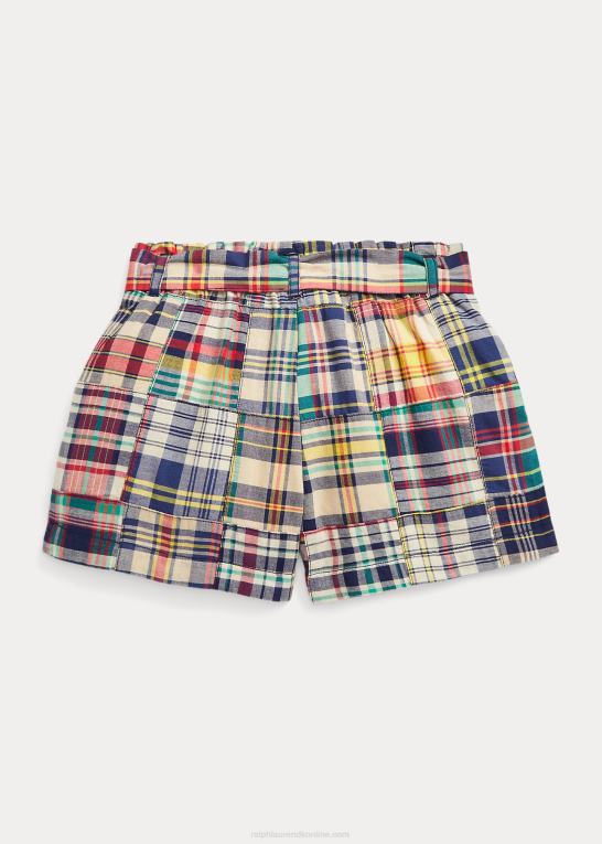 madras patchwork børn Ralph Lauren bælte patchwork madras papirpose kort Z426B9948