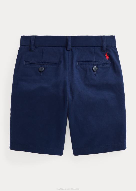 newport flåde børn Ralph Lauren lige fit stretch chino short Z426B5880