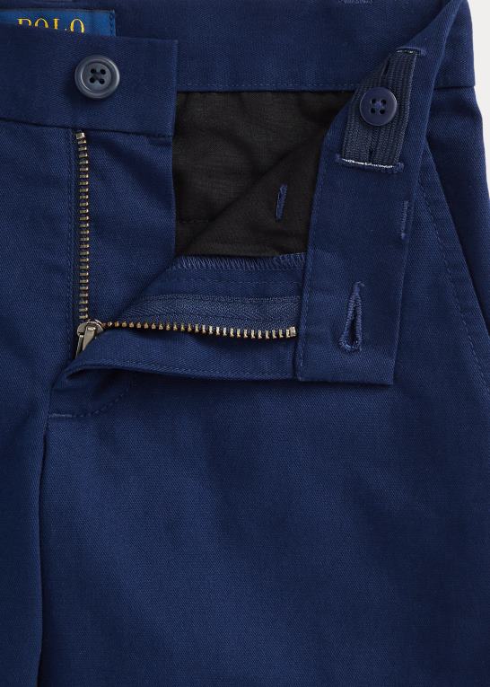 newport flåde børn Ralph Lauren lige fit stretch chino short Z426B5880