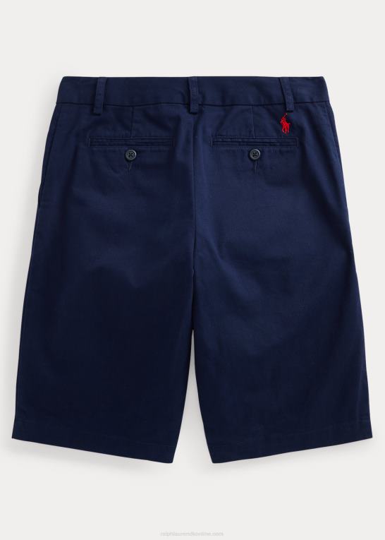 newport flåde børn Ralph Lauren lige fit stretch chino short Z426B6018
