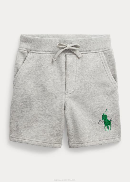 og over lyng børn Ralph Lauren stor pony fleece kort Z426B5797